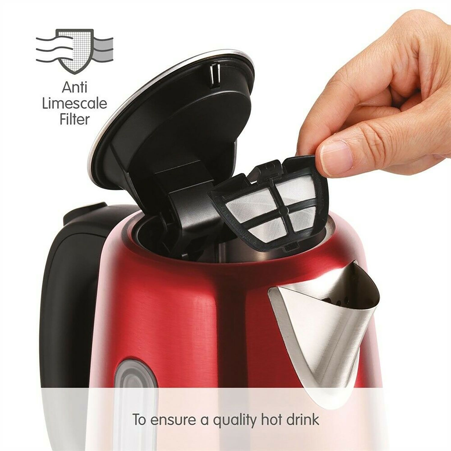 morphy richards equip kettle red