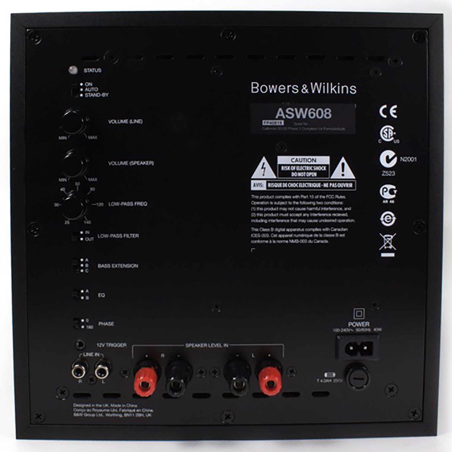 bowers and wilkins asw608