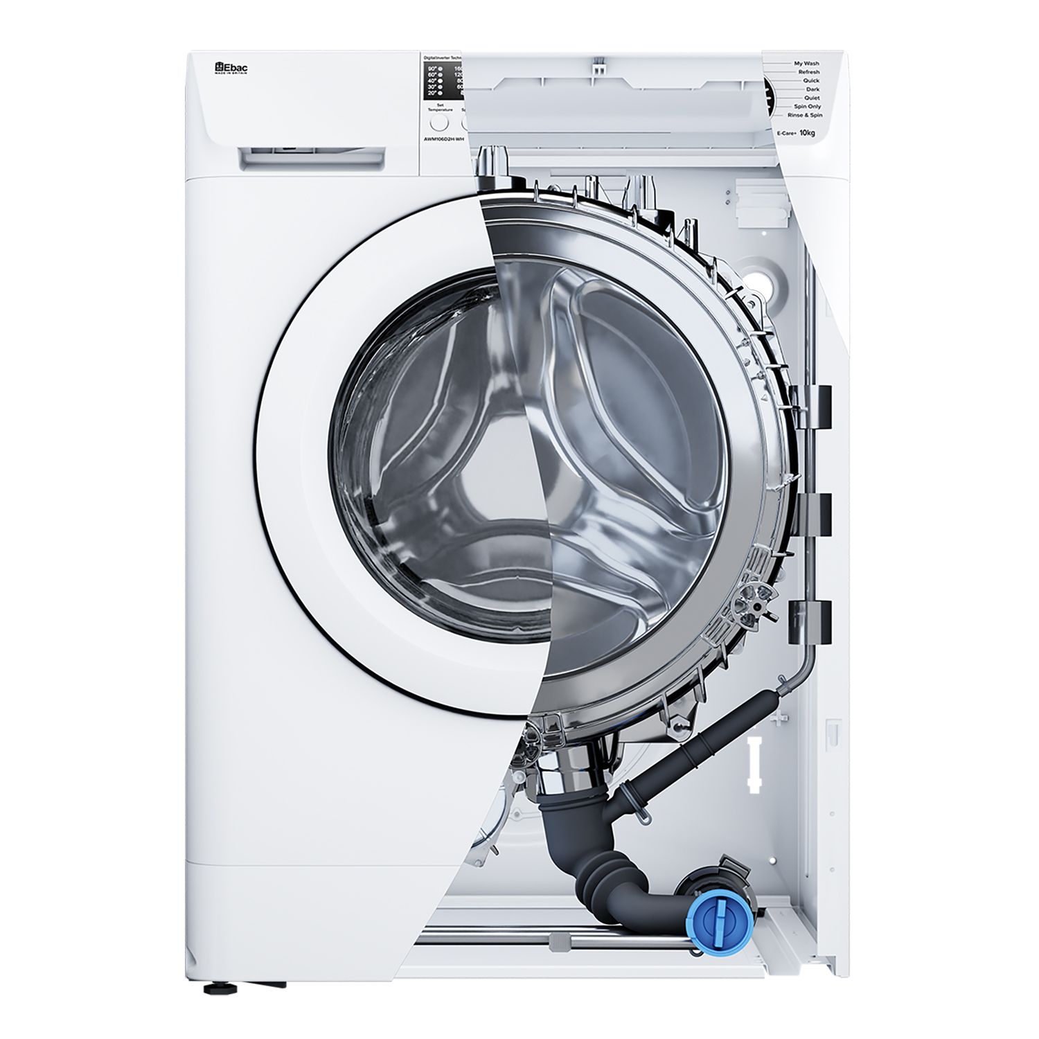 ebac 10kg washing machine