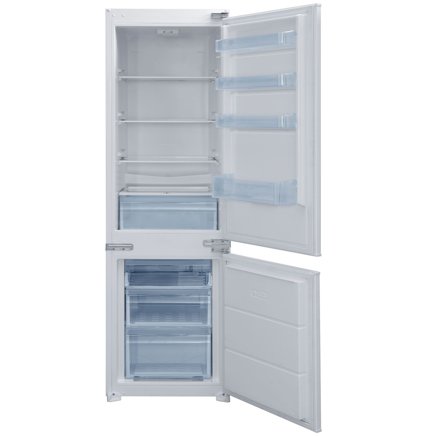 white knight integrated fridge freezer