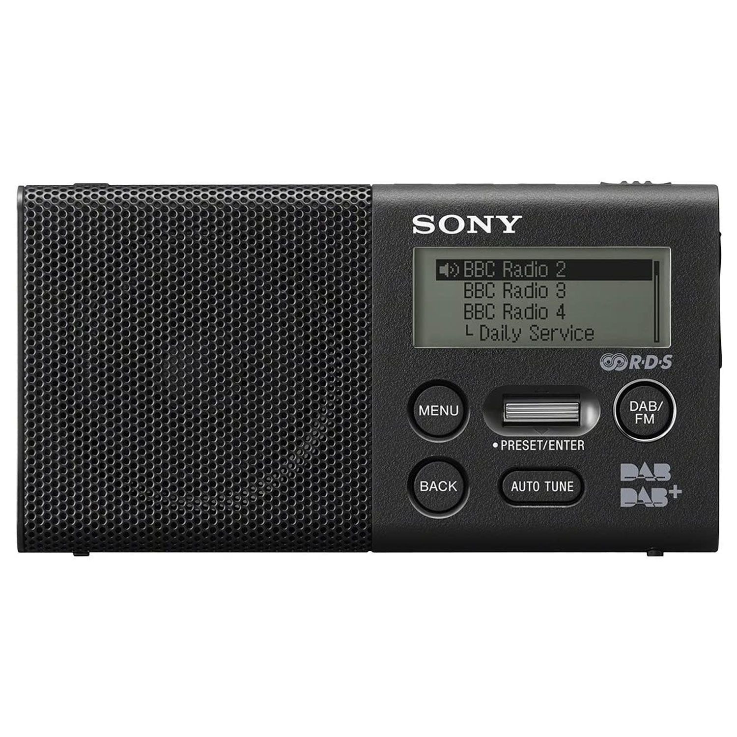 Sony XDRP1DBPB Portable Radio - Black | HBH Woolacotts - Cornwall & Devon's  Local Electrical Retailer