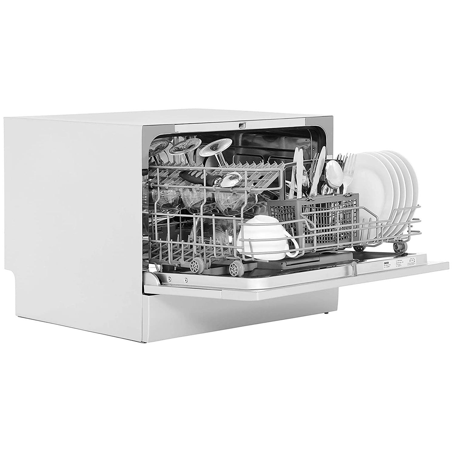 zanussi mini dishwasher