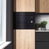 Caple CM123BK Built-In Microwave + Grill - Black