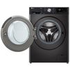 LG F4Y711BBTN1 11kg Washing Machine - Black Steel