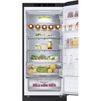 LG GBV5240CEP 70/30 Fridge Freezer - Matte Black