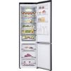 LG GBV5240CEP 70/30 Fridge Freezer - Matte Black