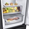 LG GBV5240CEP 70/30 Fridge Freezer - Matte Black