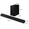 Samsung 3.1ch Soundbar And Wireless Subwoofer - Black