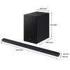 Samsung 3.1ch Soundbar And Wireless Subwoofer - Black