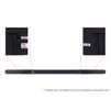 Samsung 3.1ch Soundbar And Wireless Subwoofer - Black