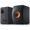 KEF LS50 Meta Monitor Speakers - Black/Gold