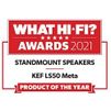 KEF LS50 Meta Monitor Speakers - Black/Gold