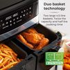 Tower T17088 Vortx 9L Dual Basket Air Fryer - Black