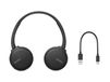 Sony WHCH510B Over-Ear Headphones - Black