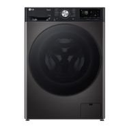 LG F4Y711BBTN1 11kg Washing Machine - Black Steel