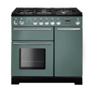 Rangemaster Infusion 90 Dual Fuel Range - Mineral Green