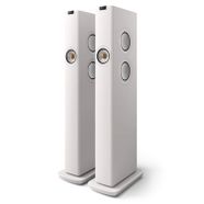 KEF LS60 Active Floorstanding Speakers - White