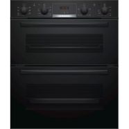 Bosch Series 4 Built-Under Electric Double Oven - Black