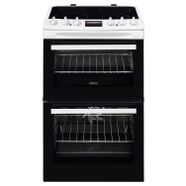 Zanussi ZCV46250WA 55cm Electric Cooker - White