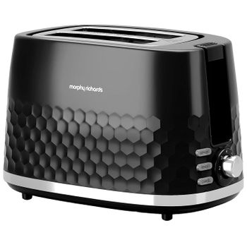 Morphy Richards 220031 Hive 2 Slice Toaster - Black