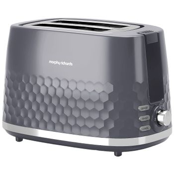 Morphy Richards 220033 Hive 2 Slice Toaster - Grey