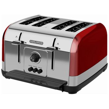 Morphy Richards 240133 Venture 4 Slice Toaster - Red