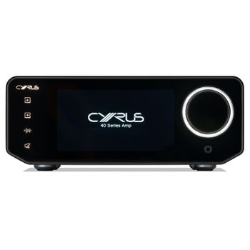 Cyrus 40 Series Amplifier - Brushed Black