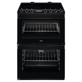 AEG CCB6740ACB 60cm Electric Cooker - Black