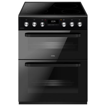 CDA CFC631BL 60cm Electric Cooker - Black