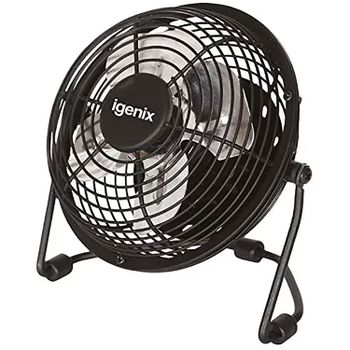 Igenix DF0004 4" USB Powered Desk Fan