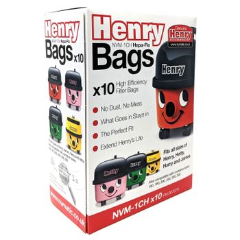 Numatic Henry HepaFlo Filter Bags