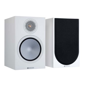 Monitor Audio Silver 100 7G Bookshelf Speakers - White