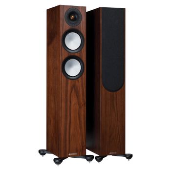 Monitor Audio Silver 200 7G Floor Speakers - Walnut