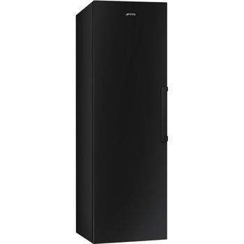 Smeg Tall Frost Free Freezer - Black