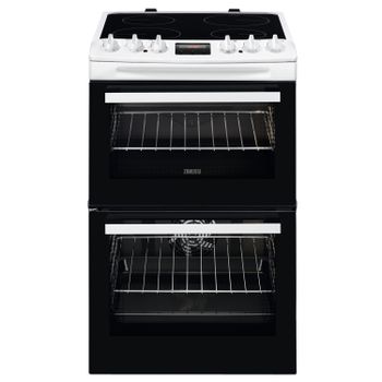 Zanussi ZCV46250WA 55cm Electric Cooker - White