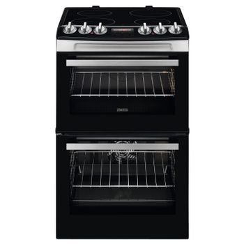 Zanussi ZCV46250XA 55cm Electric Cooker - St/Steel