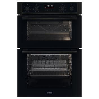 Zanussi ZKCNA7KN Integrated Double Oven - Black