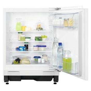 zanussi integrated tower fridge